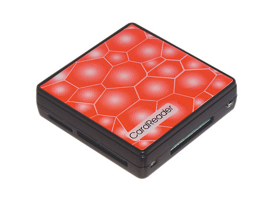 Картридер USB 2.0 Konoos UK-15, 5 разъемов для карт памяти (SD/MMC/SDHC/MS/M2/XD/TF)