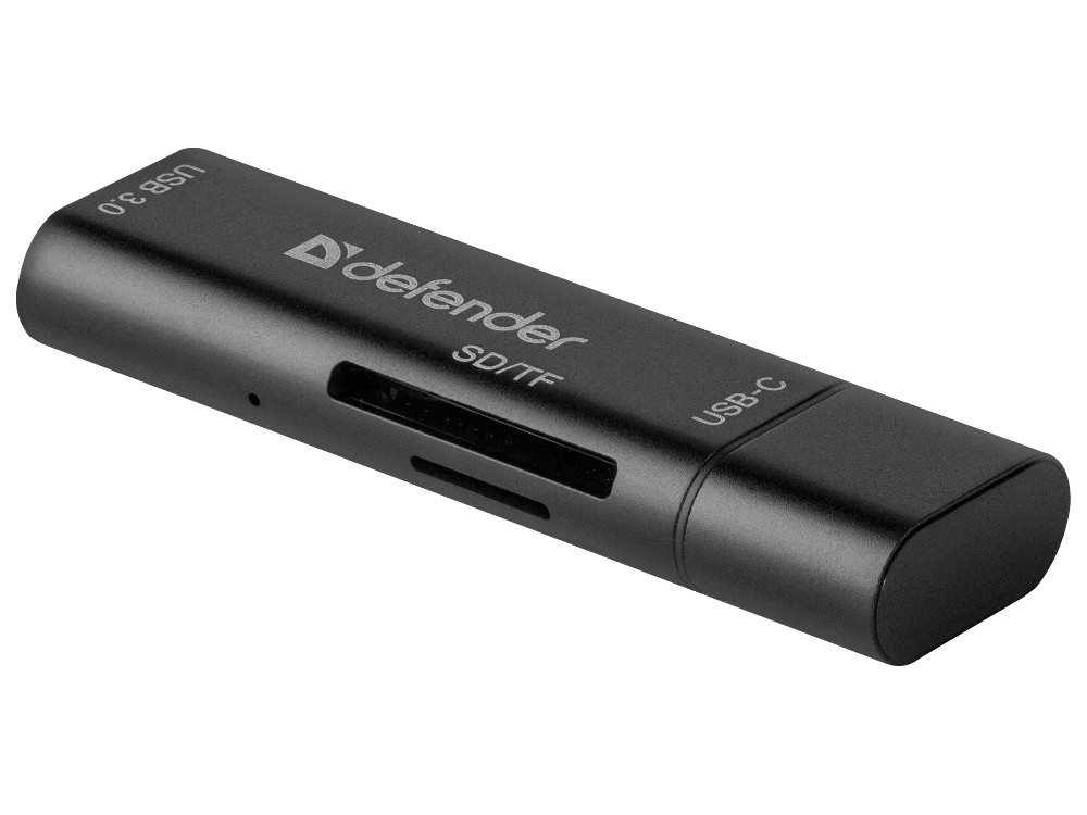 Картридер универсальный Defender Speed Stick USB3.1 TYPE C - USB/SD/TF