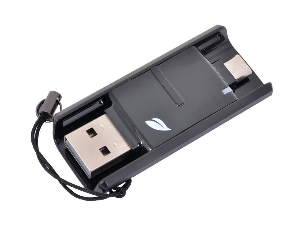 Внешний накопитель 64GB USB Drive (USB 3.0) Leef BRIDGE Black (LB300KK064R7)