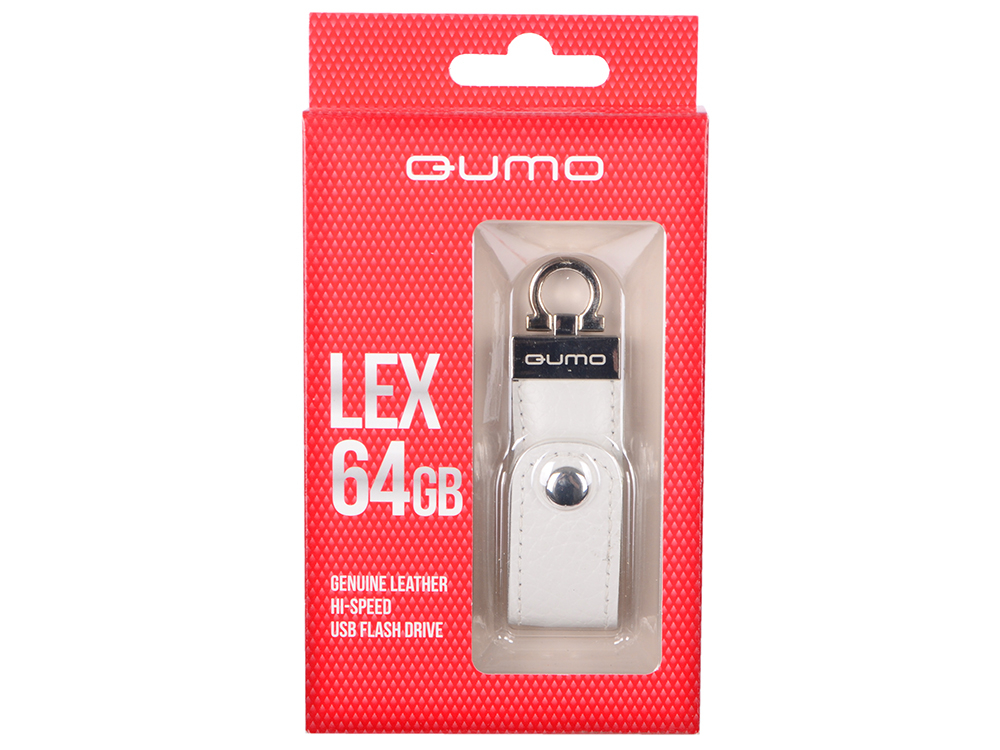 USB флешка QUMO Lex 64Gb White (QM64GUD-Lex) USB 2.0