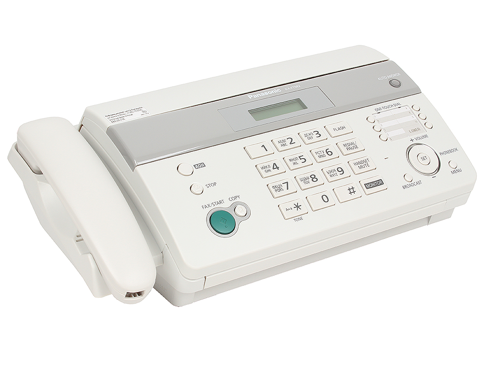 все цены на Факс Panasonic KX-FT982RU-W (термобумага) онлайн