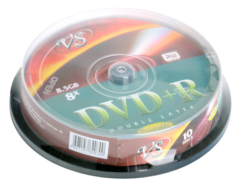 Dvd+r vs 8.5gb 8х double layer