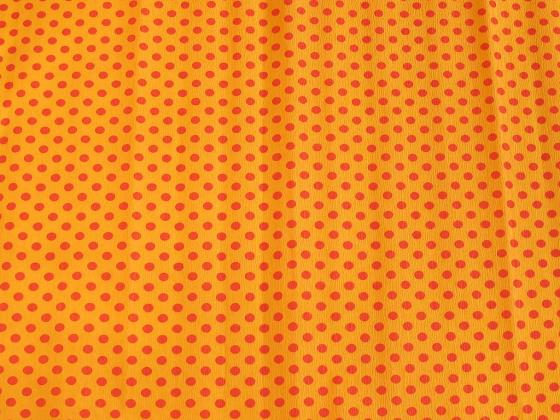 Креп-бумага Koh-I-Noor, оранжевая с красными точками, 2000х500 мм