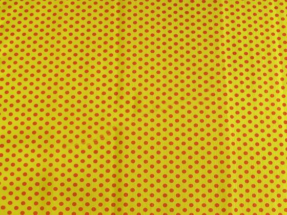 Креп-бумага Koh-I-Noor, желтая с красными точками, 2000х500 мм