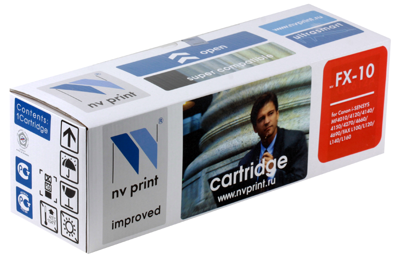 Картридж NV-Print совместимый Canon FX-10 для L100/L120/MF4010/4018/4120/4140/ 4150/ 4270/ 4320D/433