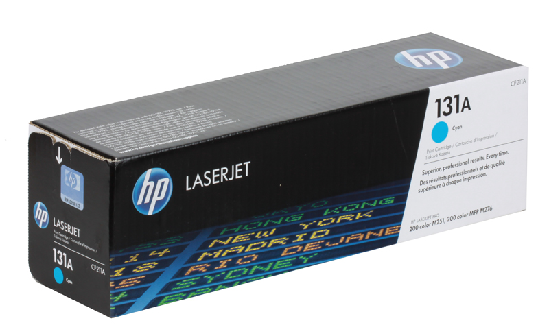 все цены на Картридж HP CF211A (131A) голубой онлайн