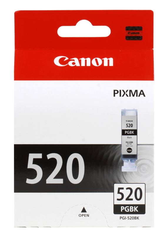 Картридж canon pgi-520bk twin для ip3600/ip4600/mp190/mp260