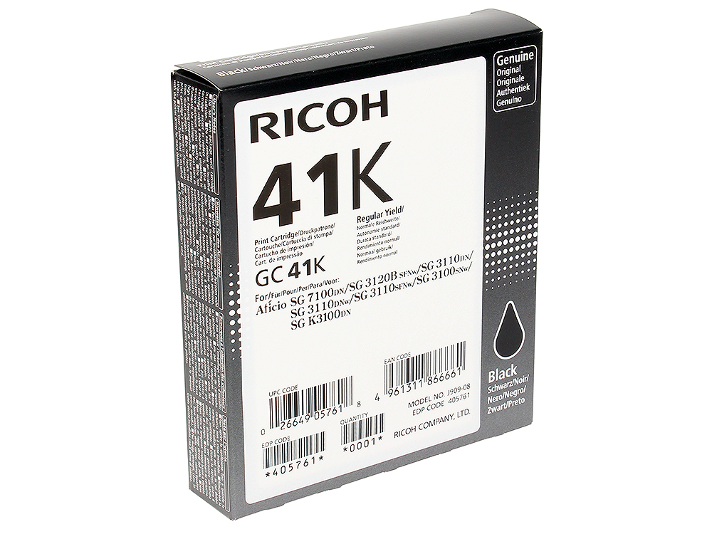 все цены на Картридж Ricoh GC 41K онлайн