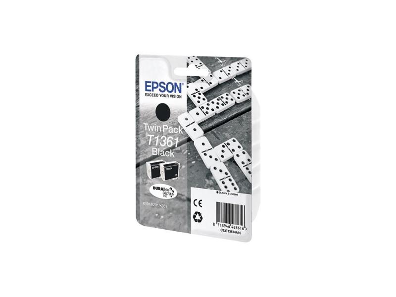 Картридж epson c13t13614a10 для k101/k201/k301 черный