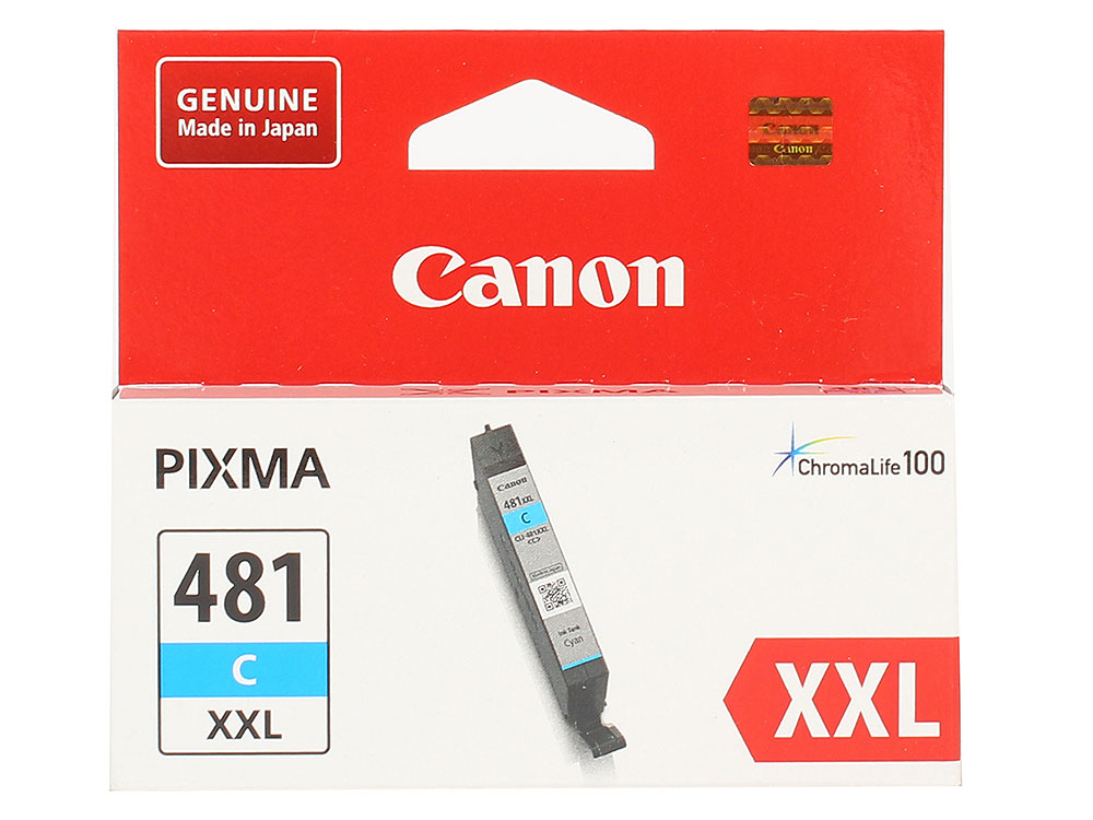 Картридж Canon CLI-481XXL C EMB для TS6140/TS8140/TS9140/TR8540. Голубой. 820 страниц. цена Картридж Canon CLI-481XXL C EMB для TS6140/TS8140/TS9140/TR8540. Голубой. 820 страниц. цены онлайн