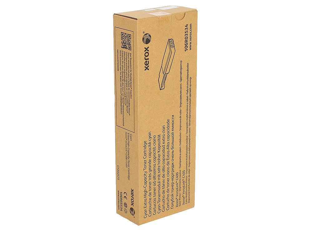 Картридж Xerox 106R03534 голубой (cyan) 8000 стр. для Xerox VersaLink C400/405 Картридж Xerox 106R03534 голубой (cyan) 8000 стр. для Xerox VersaLink C400/405