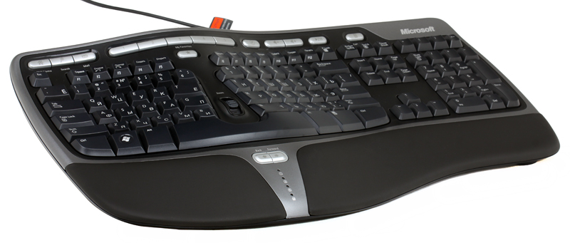 (B2M-00020) Клавиатура Microsoft Natural Ergonomic Keyboard 4000 (USB) Retail