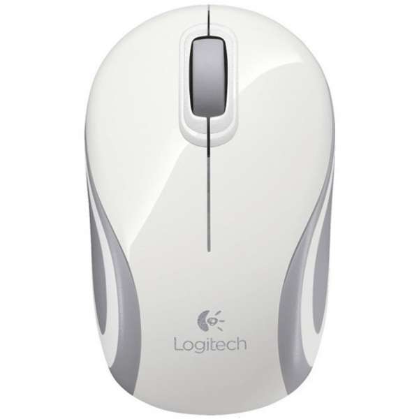 Мышь (910-002735) Logitech Wireless Mini Mouse M187, White