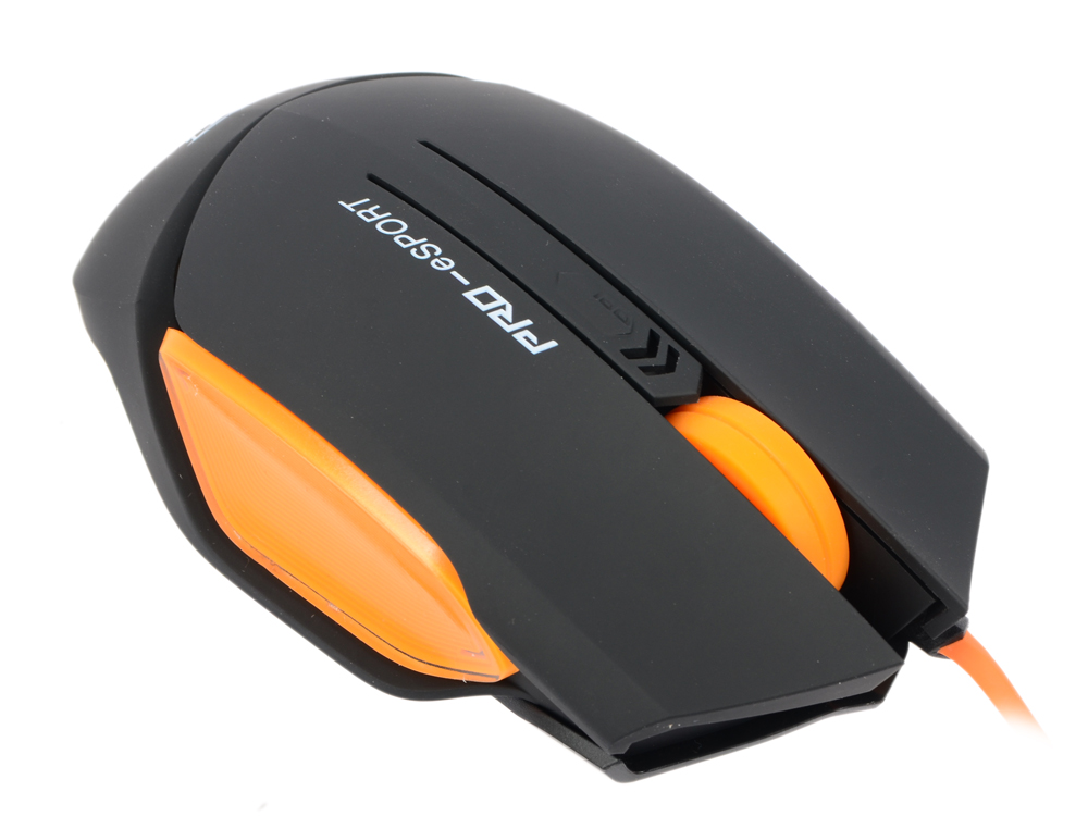 Мышь ThunderX3 TM20 Orange Black Orange USB проводная, оптическая, 4000 dpi, 5 кнопок + колесо