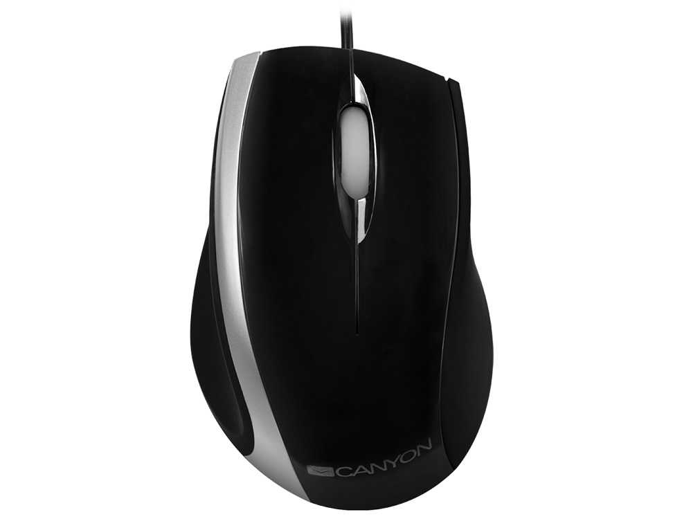 Мышь Canyon CNR-MSO01NS Black/Silver USB проводная, оптическая, 1000 dpi, 2 кнопки + колесо
Мышь Canyon CNR-MSO01NS Black/Silver USB проводная, оптическая, 1000 dpi, 2 кнопки + колесо
