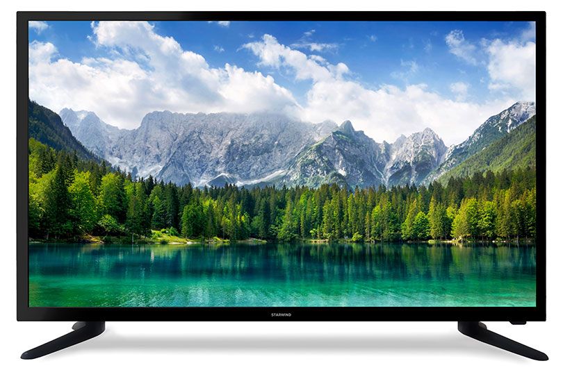 Телевизор StarWind SW-LED39R401BT2S LED 39" Black, Smart TV, 16:9, 1366х768, 3000:1, 230 кд/м2, USB, HDMI, VGA, Wi-Fi, RJ-45, DVB-T, T2, C
Телевизор StarWind SW-LED39R401BT2S LED 39" Black, Smart TV, 16:9, 1366х768, 3000:1, 230 кд/м2, USB, HDMI, VGA, Wi-Fi, RJ-45, DVB-T, T2, C