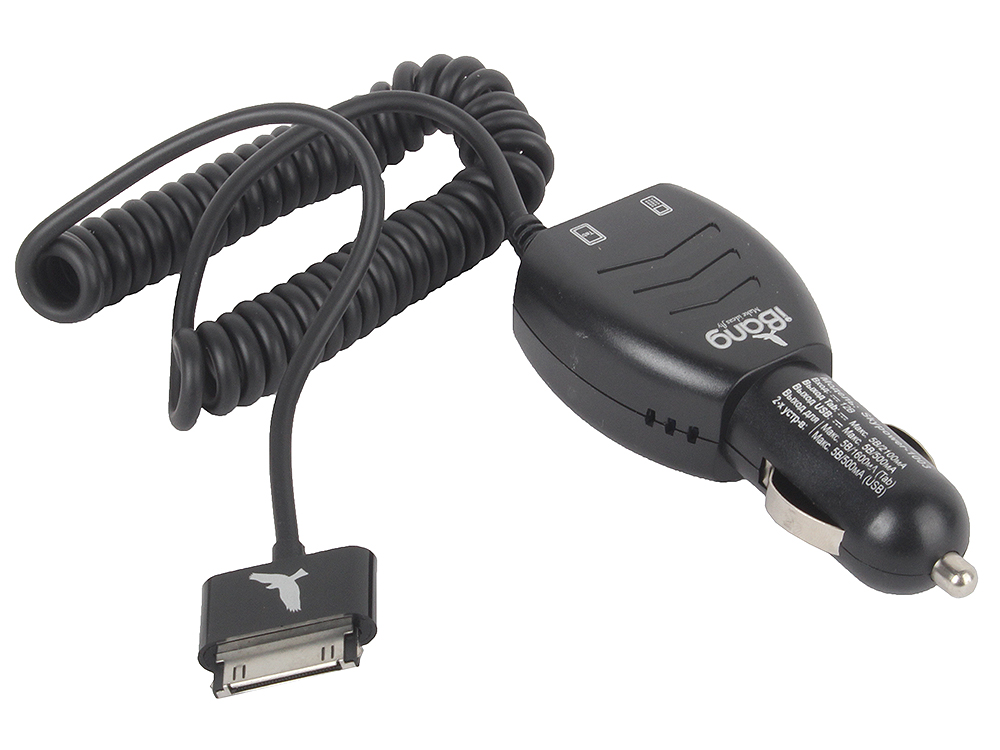 Автомобильное зарядное устройсто iBang Skypower - 1003 (Разъем для Galaxy Tab + доп. USB выход, 5 В/