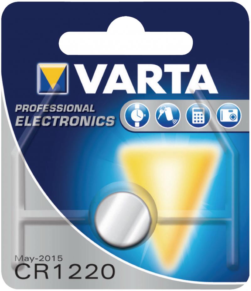 все цены на Батарейка 35 mAh Varta 6220 CR1220 1 шт онлайн