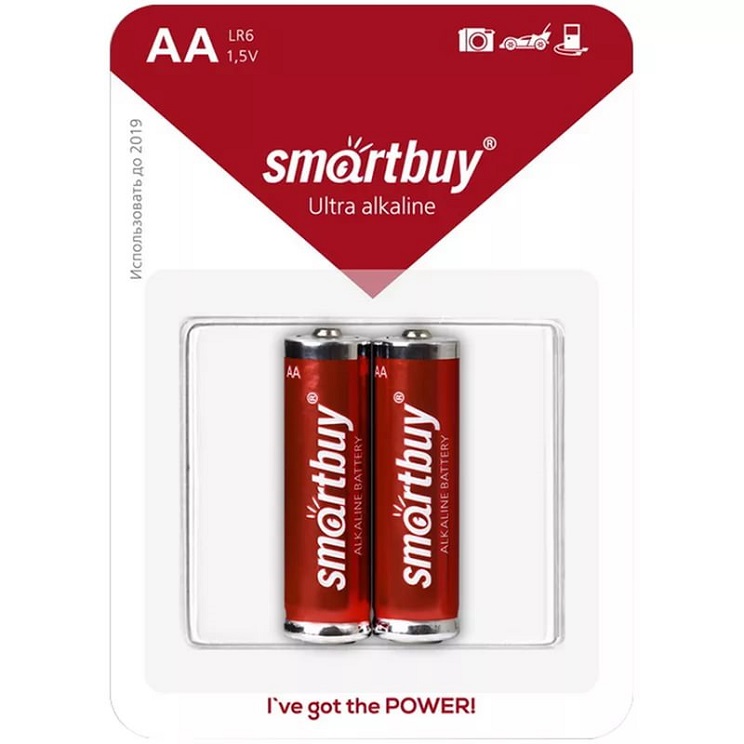 Батарейки smartbuy sbba-2a02b aa