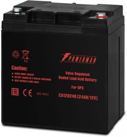 все цены на Батарея Powerman CA12240 12V/24AH онлайн