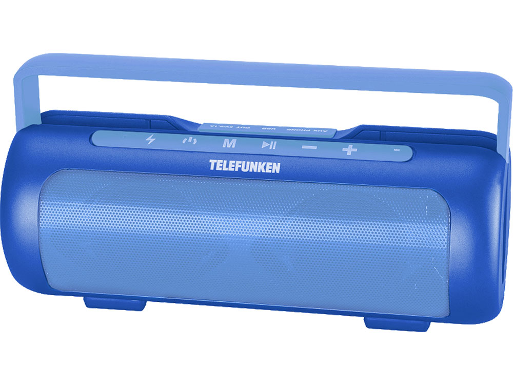 все цены на Магнитола Telefunken TF-PS1231B синий онлайн