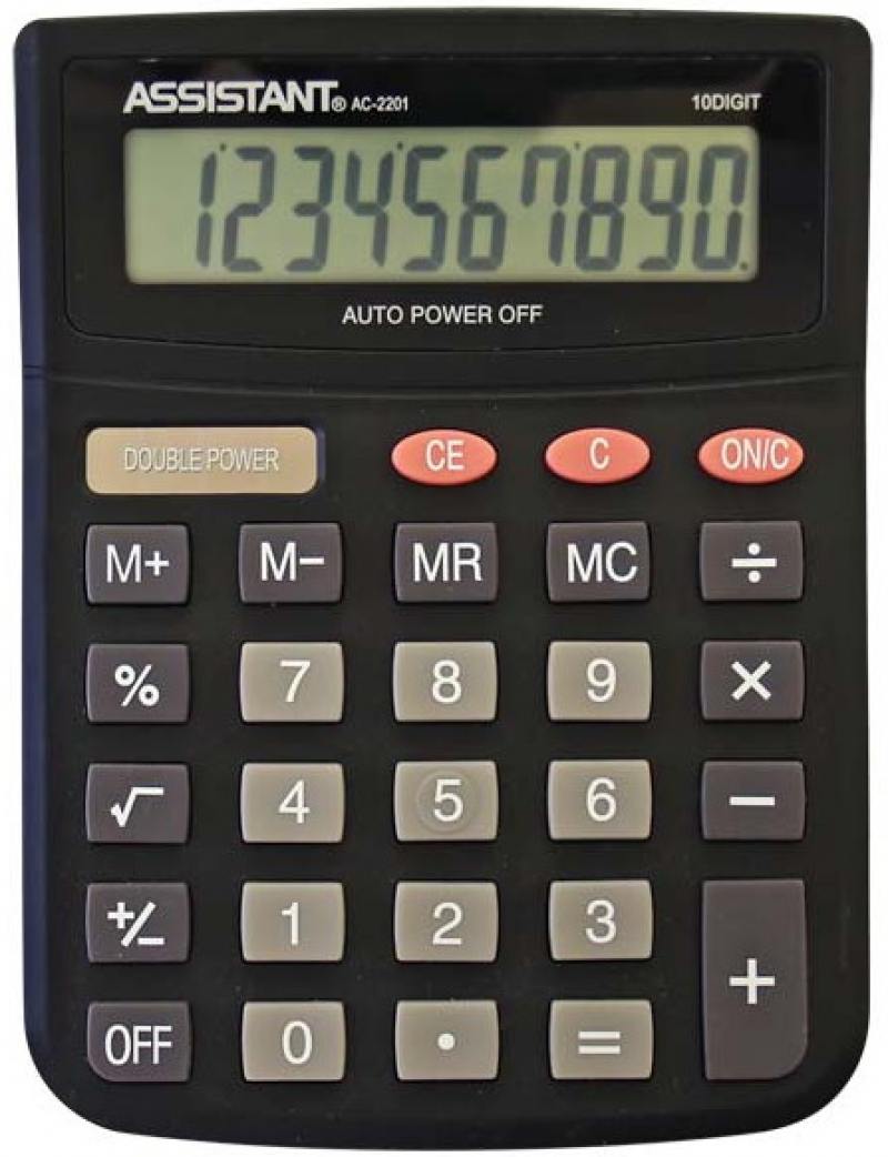 Калькулятор настольный Assistant AC-2201 10-разрядный