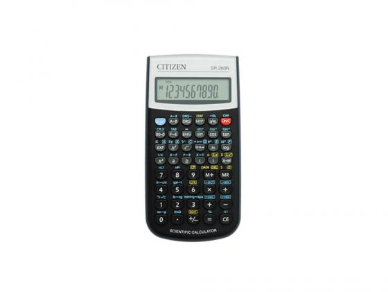 Калькулятор Citizen SR-260N питание от батарейки 10+2 разряда научный 165 функций черный
Калькулятор Citizen SR-260N питание от батарейки 10+2 разряда научный 165 функций черный