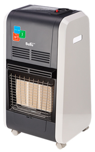 Газовый инфракрасный обогреватель BALLU Gas Compact BIGH-55 4200 Вт чёрный белый