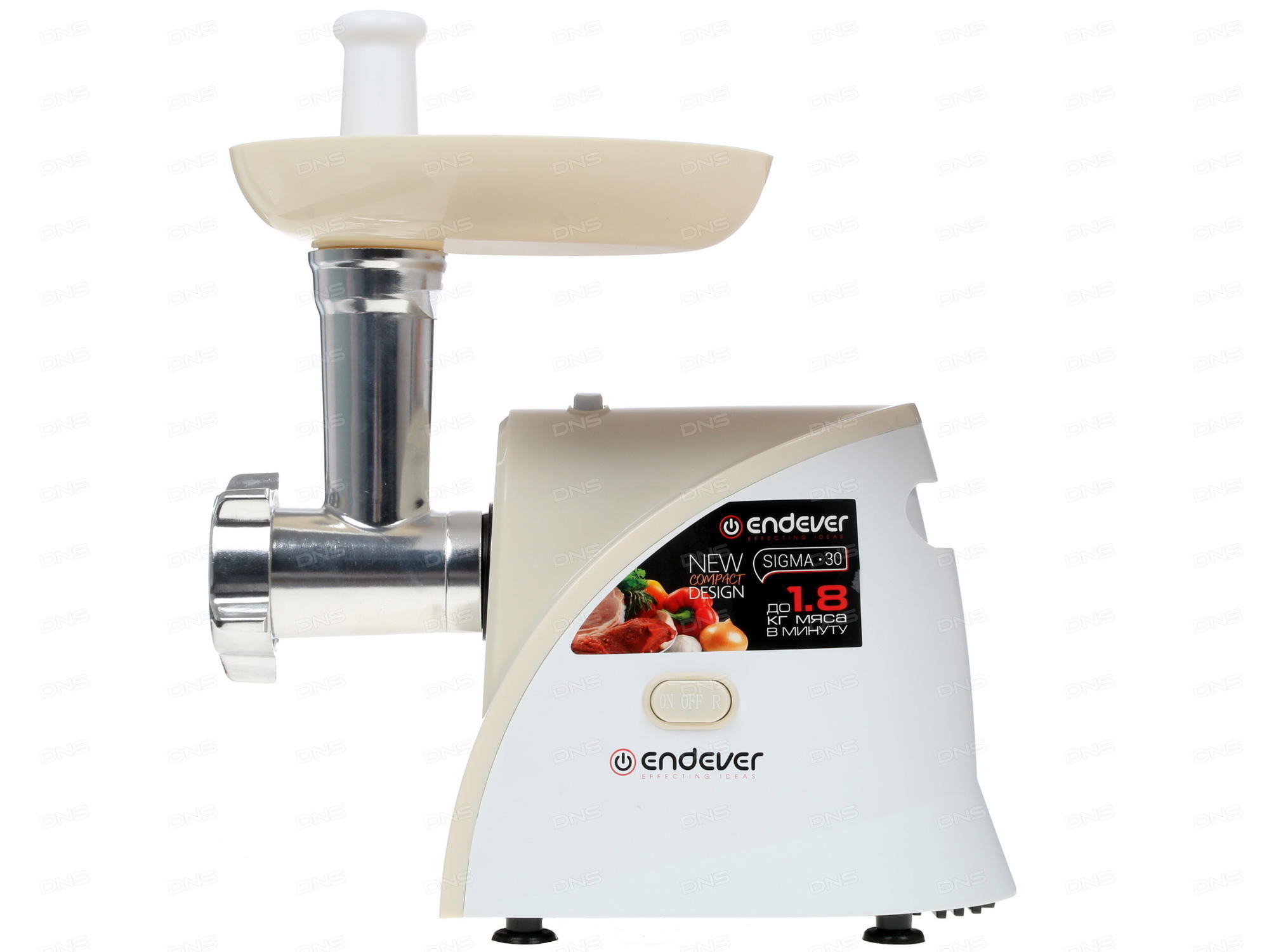 Мясорубка Endever Sigma 30, Белый, 1800Вт
Мясорубка Endever Sigma 30, Белый, 1800Вт