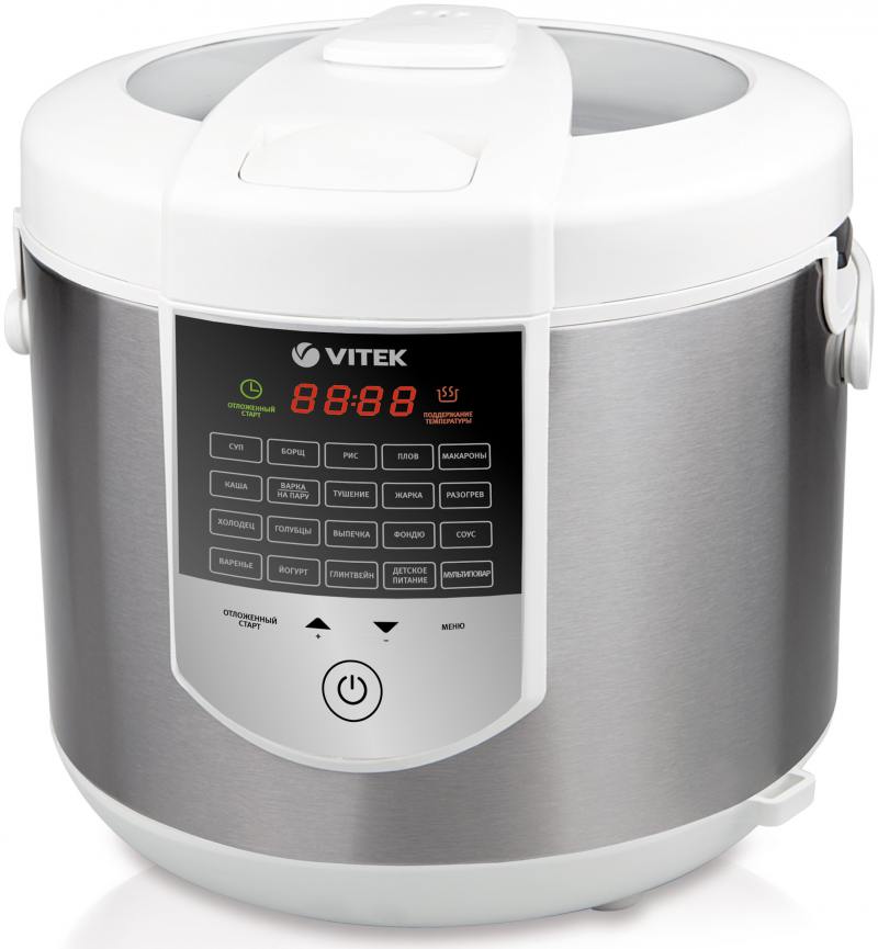 Мультиварка Vitek VT-4273 W 900 Вт 5 л белый vitek vt 1183 w