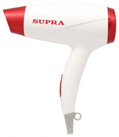 Фен Supra PHS-1602S 1600Вт белый/красный
