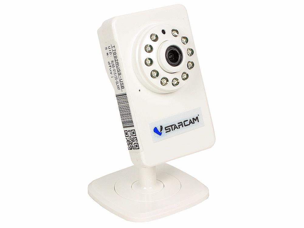 Камера VStarcam T7892WIP Беcпроводная IP-камера 1280x720, P2P, 3.6mm, 0.8Lx., MicroSD