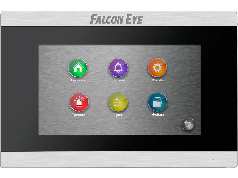 Видеодомофон falcon eye fe-70 aries (black)