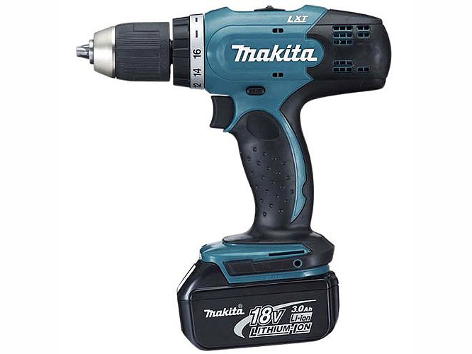 Аккумуляторная дрель-шуруповерт Makita DDF453RFE Дрель ак,18В,2х3АчLi-ion,БЗП-13мм,0-400\1300об\м,42\27Нм,1.8кг,чем,совмест с 4АчLi-ion
Аккумуляторная дрель-шуруповерт Makita DDF453RFE Дрель ак,18В,2х3АчLi-ion,БЗП-13мм,0-400\1300об\м,42\27Нм,1.8кг,чем,совмест с 4АчLi-ion