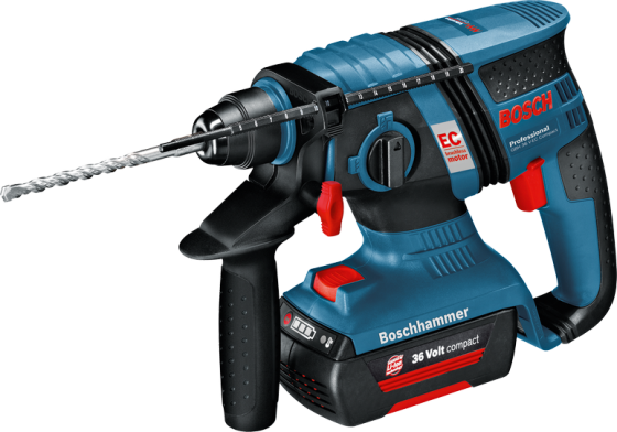 Перфоратор акк. BOSCH GBH 36 V-EC (Compact) (0.611.903.R02) 36В 2x1.3Ач LiION 0-1500об/мин SDS+ 18м
Перфоратор акк. BOSCH GBH 36 V-EC (Compact) (0.611.903.R02) 36В 2x1.3Ач LiION 0-1500об/мин SDS+ 18м