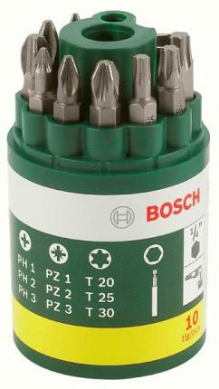 Набор бит BOSCH 2607019452 9 БИТ + УНИВЕР.ДЕРЖАТЕЛЬ PROMOLINE