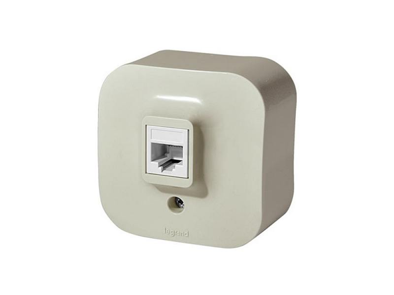 Розетка информационная legrand quteo