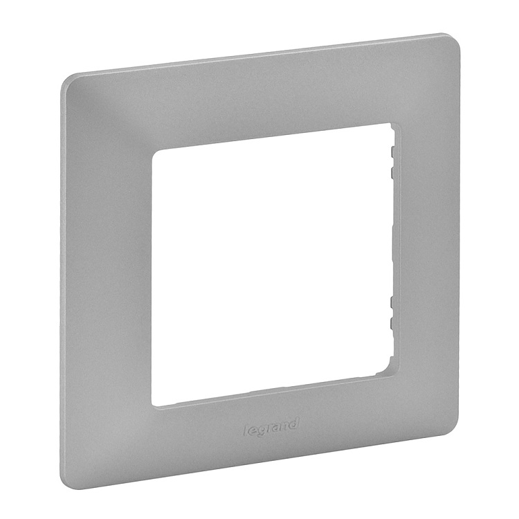 Рамка legrand valena life 1 пост алюминий 754137