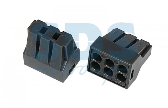 Электромонтажные экспресс-клеммы 773-306 (6*2.5мм? с пастой) REXANT
Электромонтажные экспресс-клеммы 773-306 (6*2.5мм? с пастой) REXANT