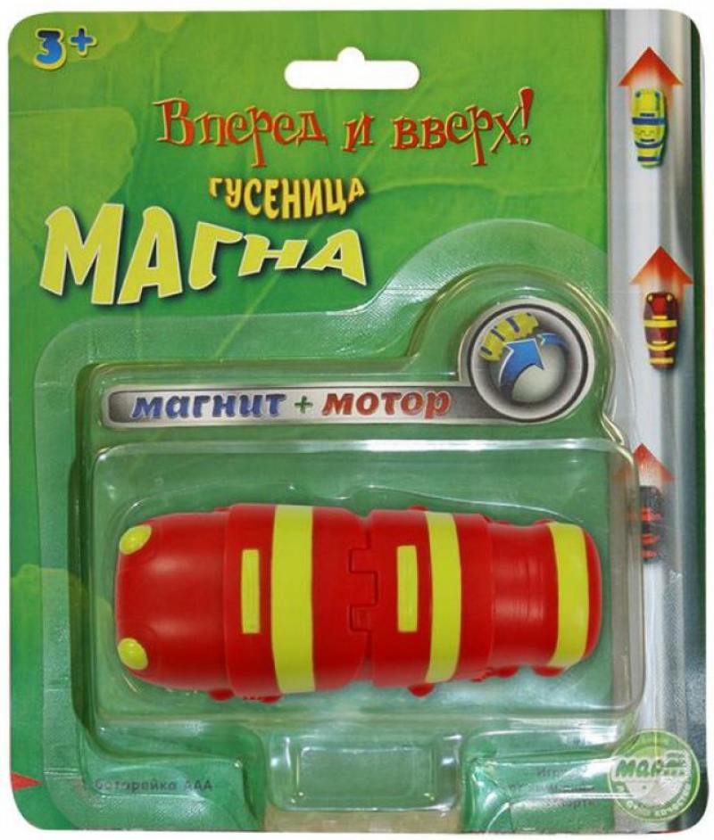 Интерактивная игрушка ECLIPSE TOYS Гусеница Магна (красная) MM8930R
