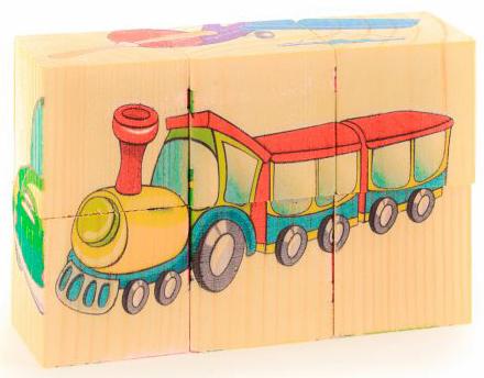 Кубики Русские деревянные игрушки 