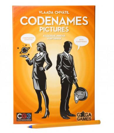 Напольная игра для вечеринки GAGA GAMES Кодовые имена. Картинки (Codenames) GG051