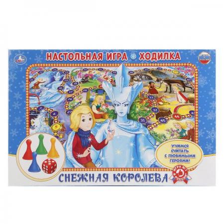 Настольная игра-ходилка умка снежная королева. в кор. в