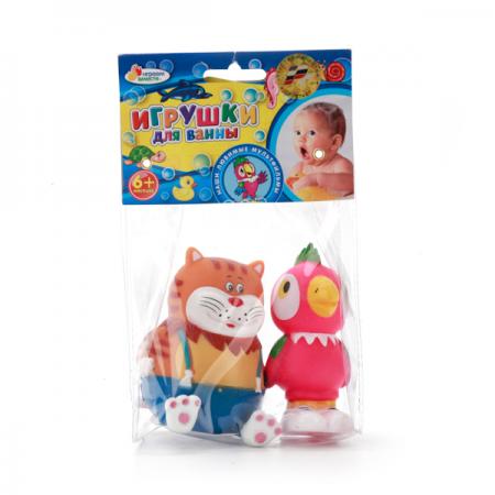 Набор для купания играем вместе (кеша и кот) в пак. (русс. уп.) в кор.8*12шт