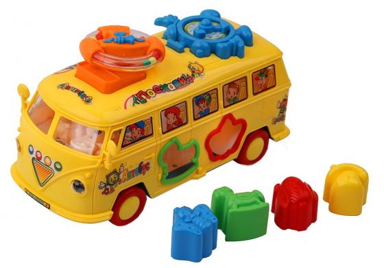 цены Автобус best toys Автобус желтый