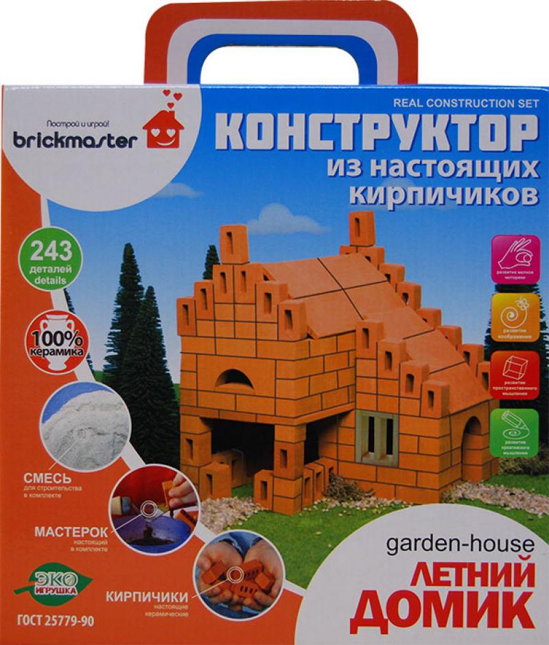 Конструктор Brickmaster 206 Летний домик (243 детали))
Конструктор Brickmaster 206 Летний домик (243 детали))
