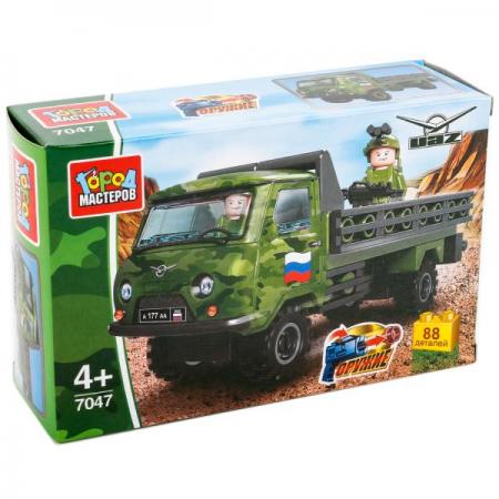 КОНСТРУКТОР "ГОРОД МАСТЕРОВ" АРМИЯ: УАЗ-452 С СОЛДАТОМ, 88ДЕТ. В РУСС. КОР. в кор.80шт
КОНСТРУКТОР "ГОРОД МАСТЕРОВ" АРМИЯ: УАЗ-452 С СОЛДАТОМ, 88ДЕТ. В РУСС. КОР. в кор.80шт