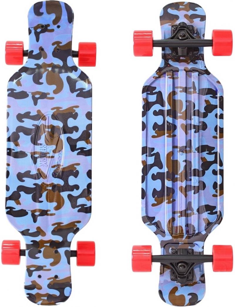 Скейтборд y-scoo longboard shark