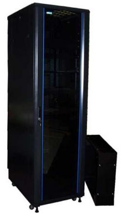 Шкаф напольный 42U Lanmaster TWT-CBA-42U-6x8-00 600x800mm черный