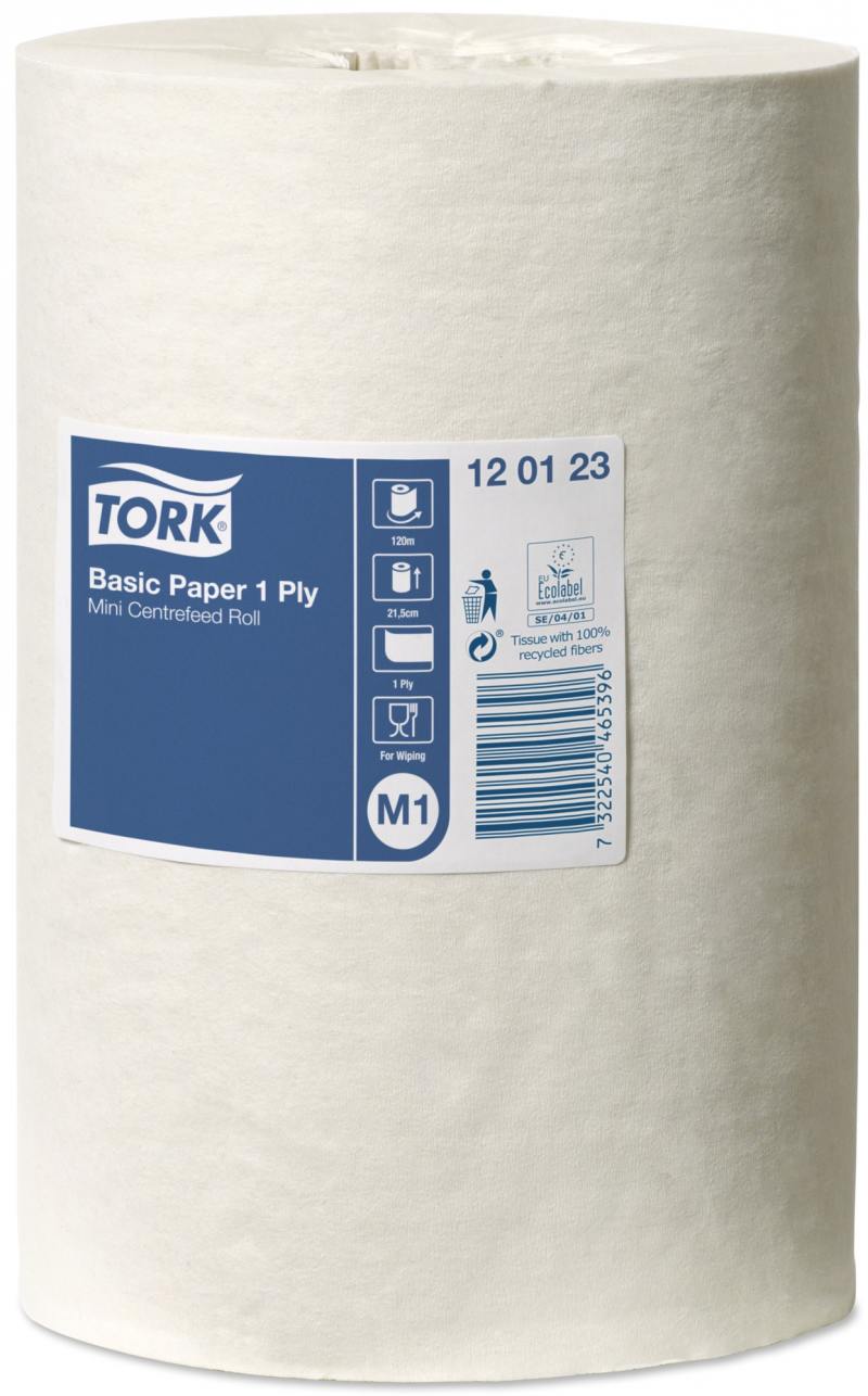 Полотенца бумажные TORK UNIVERSAL 310, с центр. вытяжкой, M1, 1-сл., белые, 21,5смх120м|1 120123/T
Полотенца бумажные TORK UNIVERSAL 310, с центр. вытяжкой, M1, 1-сл., белые, 21,5смх120м|1 120123/T